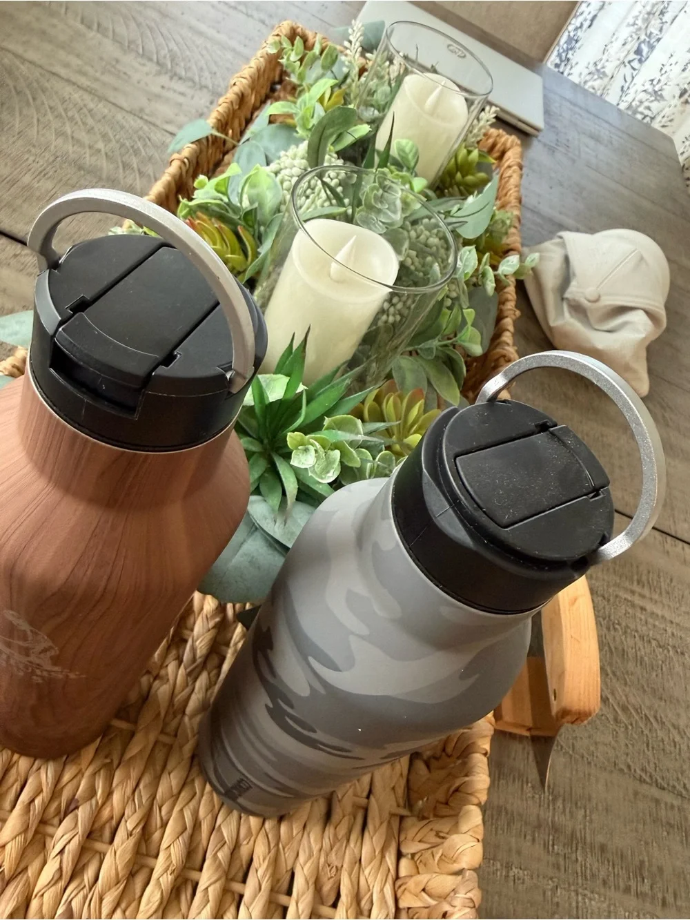 Corkcicle Gray Camo & Woodgrain PineHurst Insulated Bottles